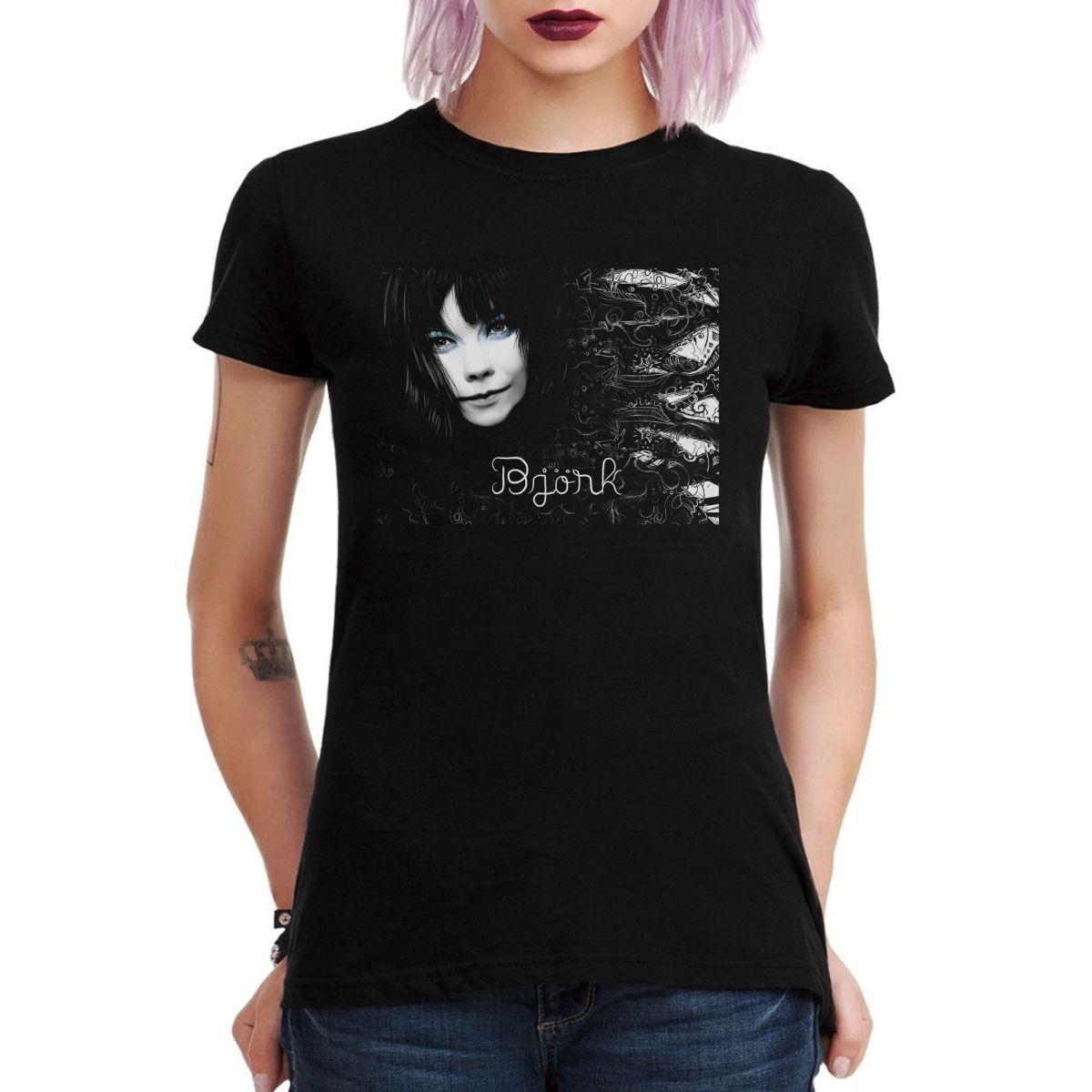 BJORK FACE POLERA MUJER-2