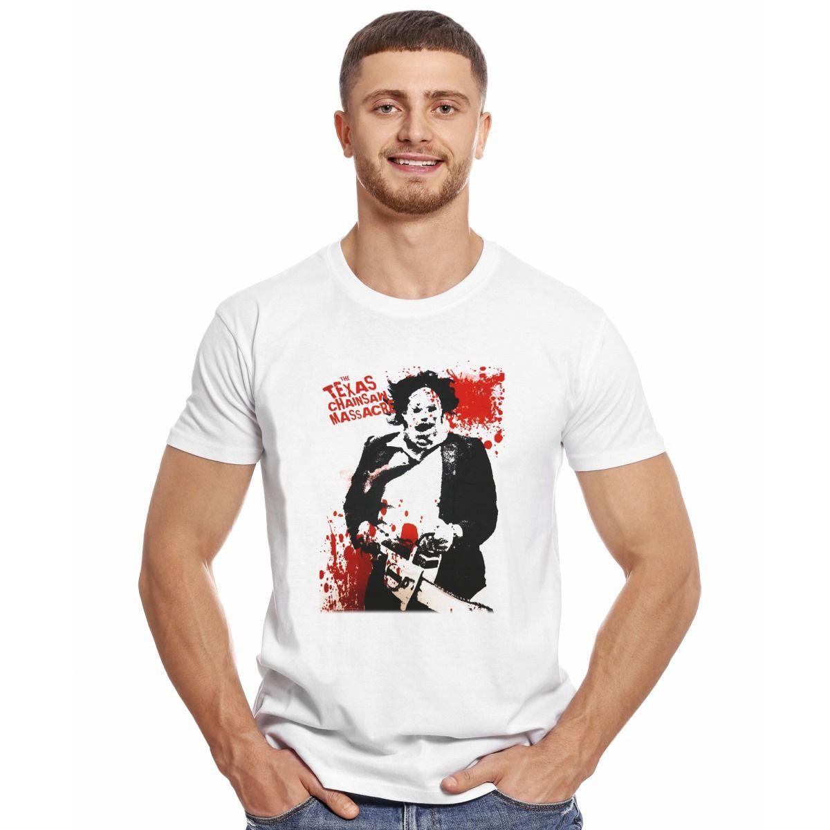 TEXAS CHAINSAW MASSACRE POLERA MANGA CORTA HOMBRE-2