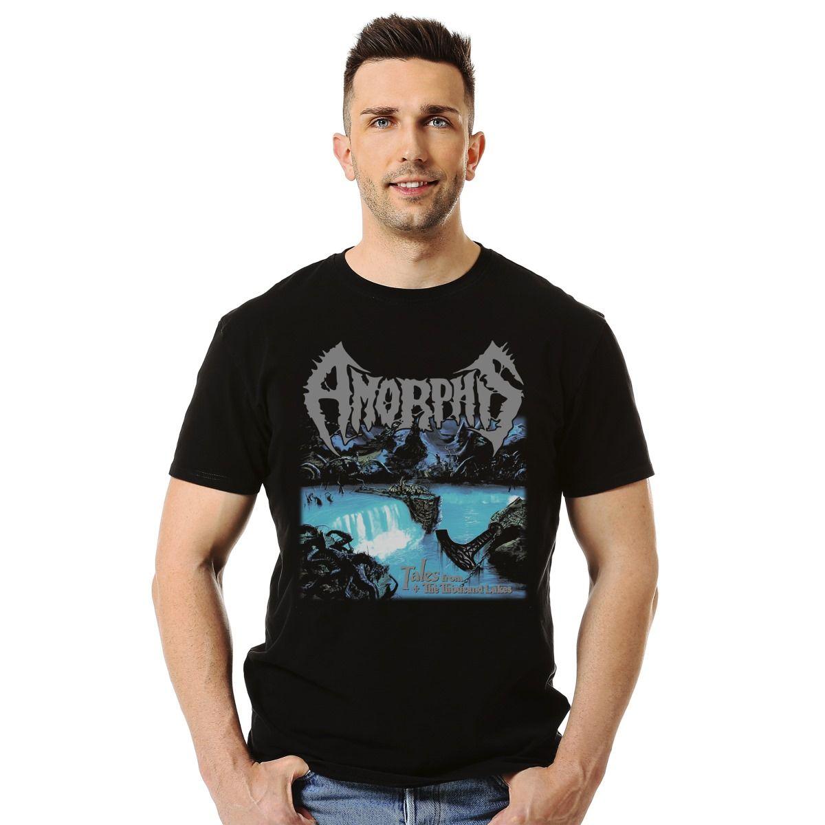 Polera Amorphis Tales From The Thousand Lakes Metal-2