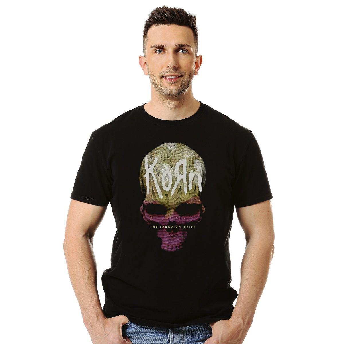 KORN SKULL THE PARADIGM SHIFT POLERA MANGA CORTA HOMBRE-2