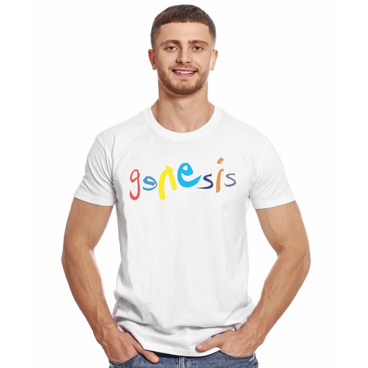 GENESIS LOGO COLORES POLERA MANGA CORTA HOMBRE-2