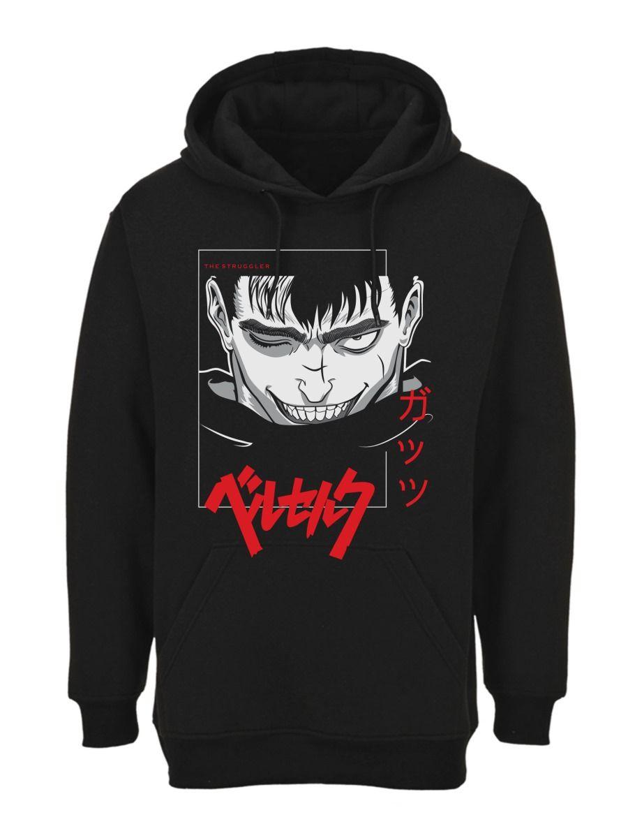 BERSERK GUTS SONRISA THE STRUGGLER POLERON CANGURO-1