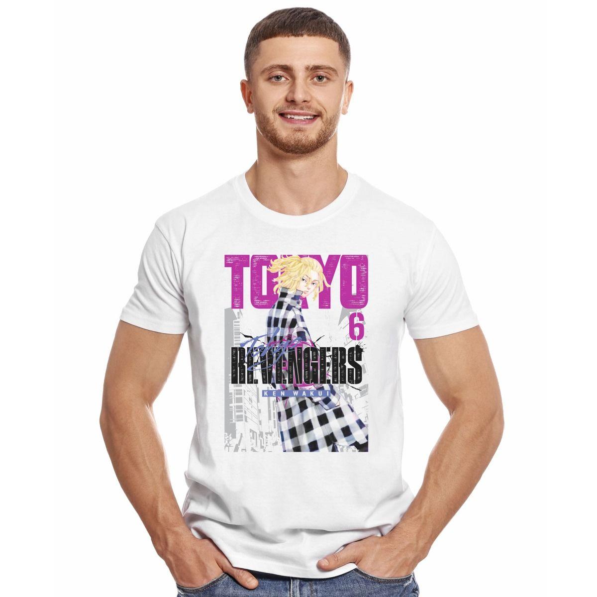 TOKYO REVENGERS MIKEY POSTER POLERA MANGA CORTA HOMBRE-2