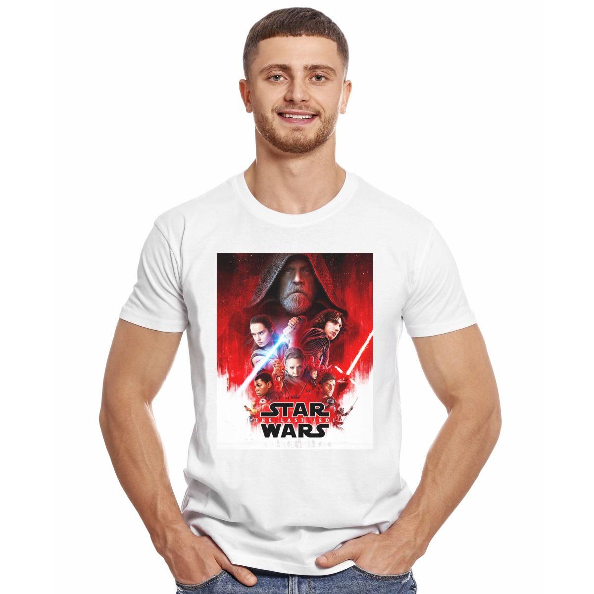 STAR WARS THE LAST JEDI POLERA MANGA CORTA HOMBRE-2
