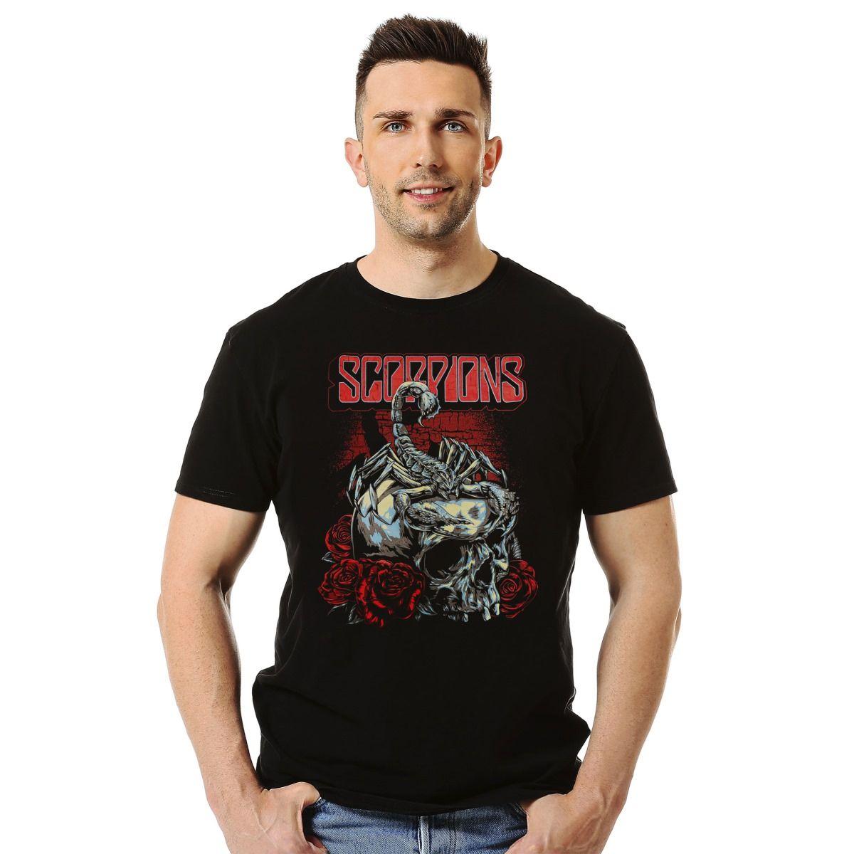 Polera Scorpions 50Th Anniversary Rock-2