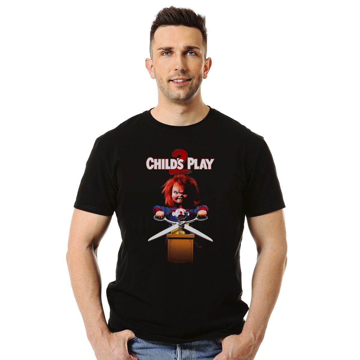 CHUCKY 2 CHILDS PLAY 2 POLERA MANGA CORTA HOMBRE-2