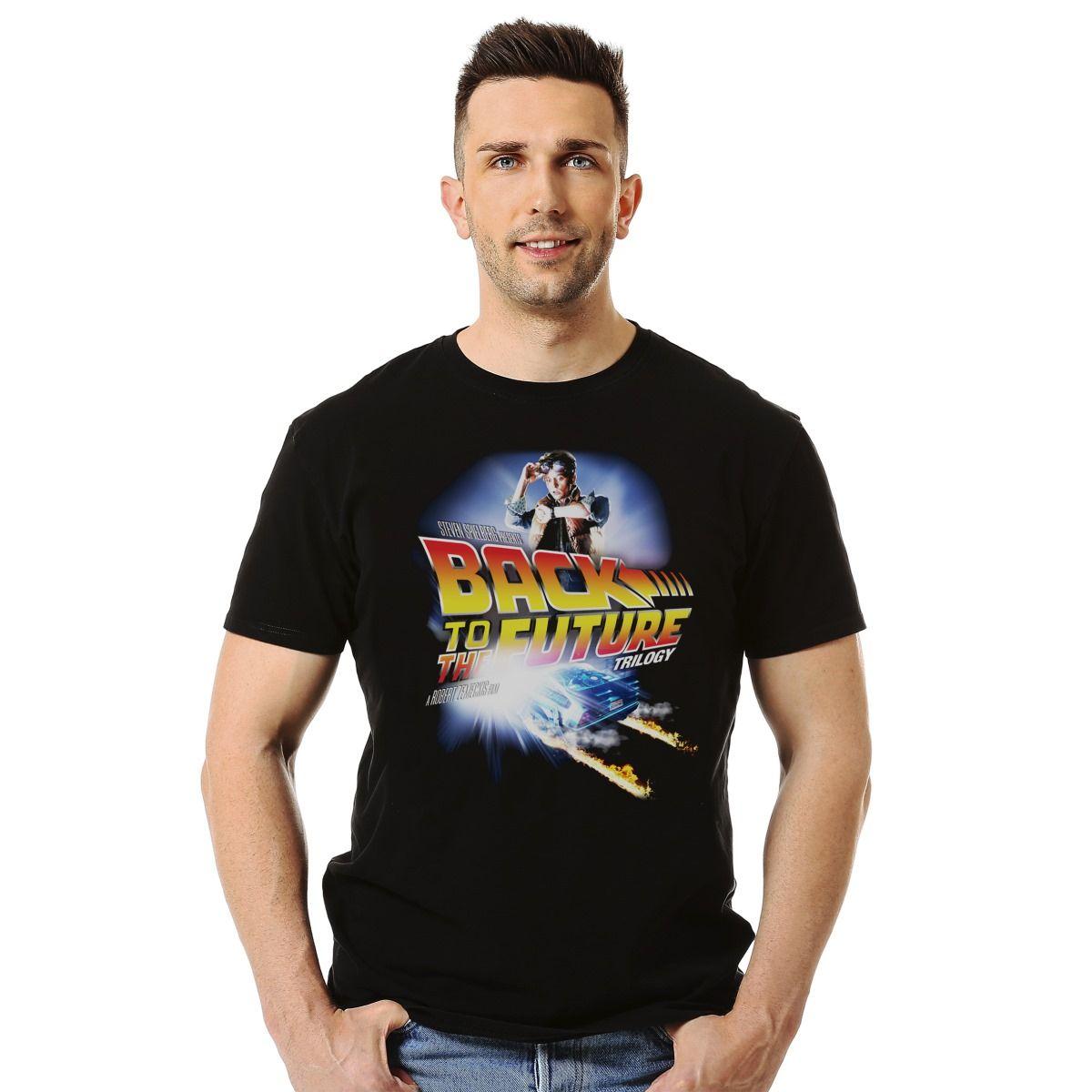 Polera Back To The Future Trilogy Cine/Tv-2