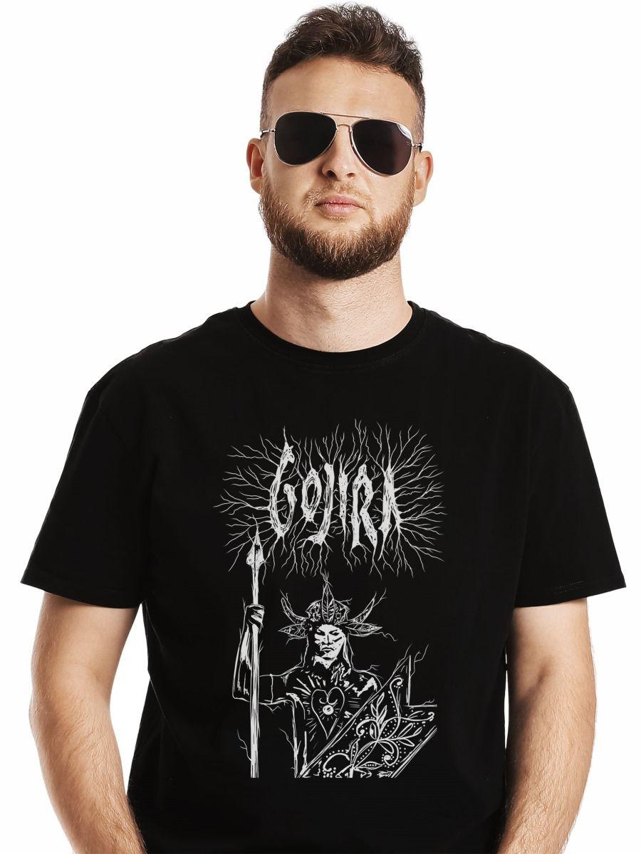 GOJIRA FORTITUDE STENCIL POLERA MANGA CORTA HOMBRE-0