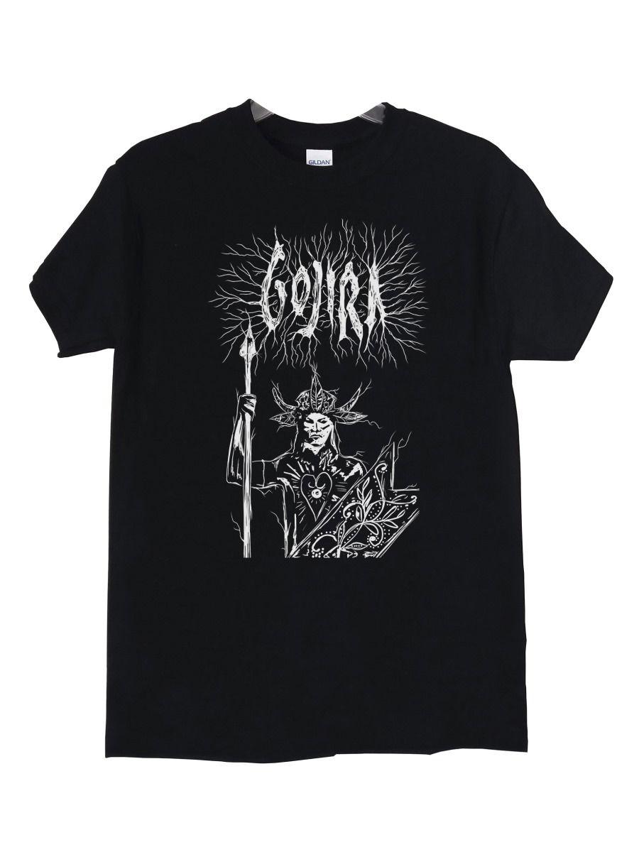 GOJIRA FORTITUDE STENCIL POLERA MANGA CORTA HOMBRE-1