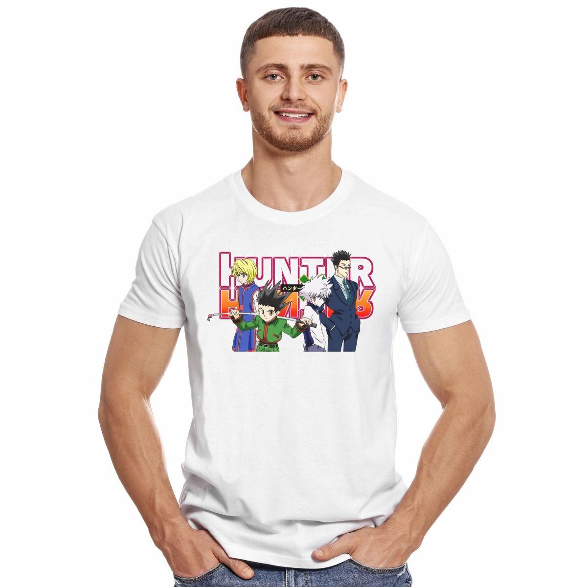 HUNTER X CAZADOR X POSTER PERSONAJES POLERA MANGA CORTA HOMBRE-2