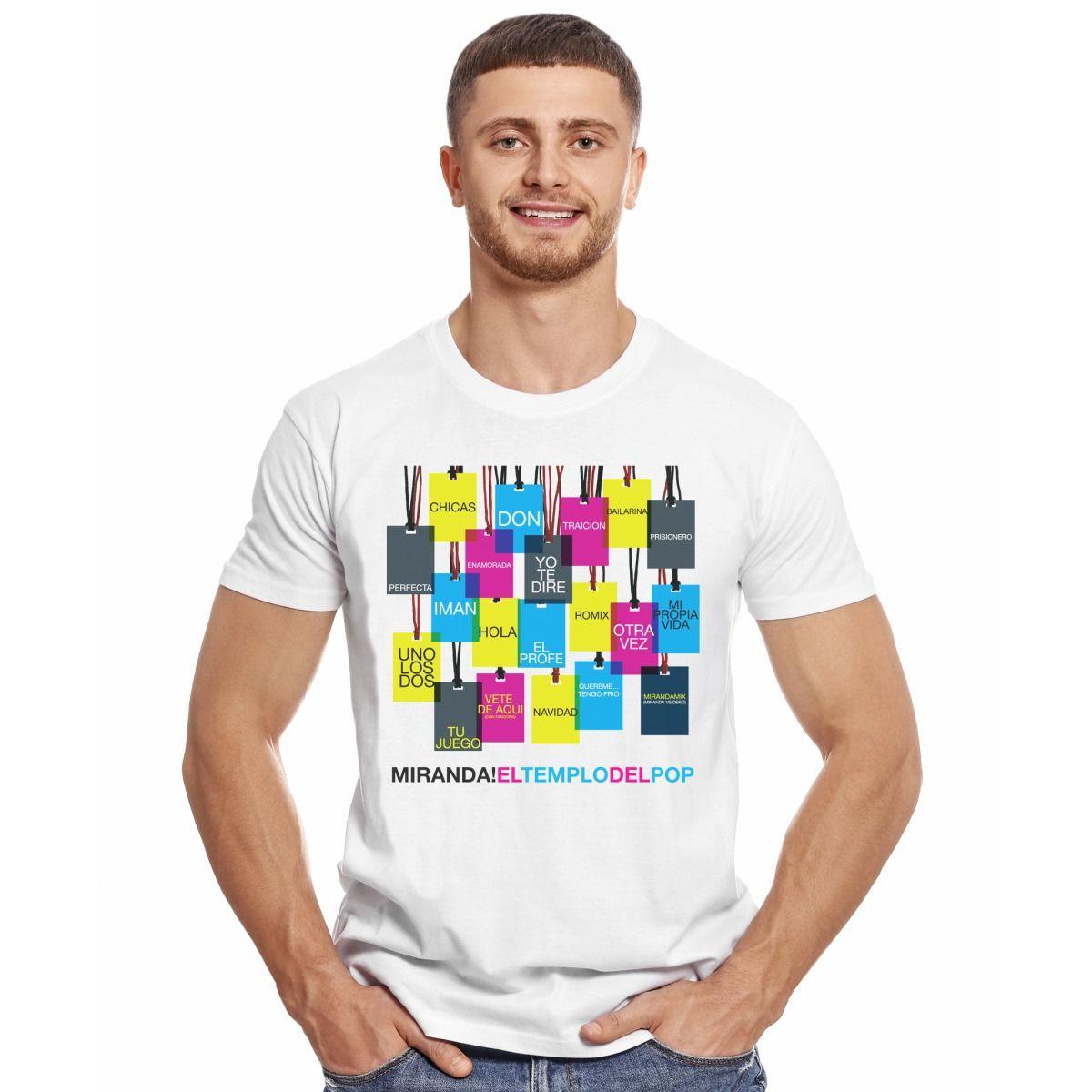 MIRANDA EL TEMPLO DEL POP POLERA MANGA CORTA HOMBRE-2