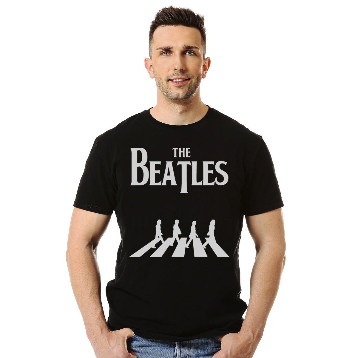 Polera The Beatles Abbey Road Rock-2