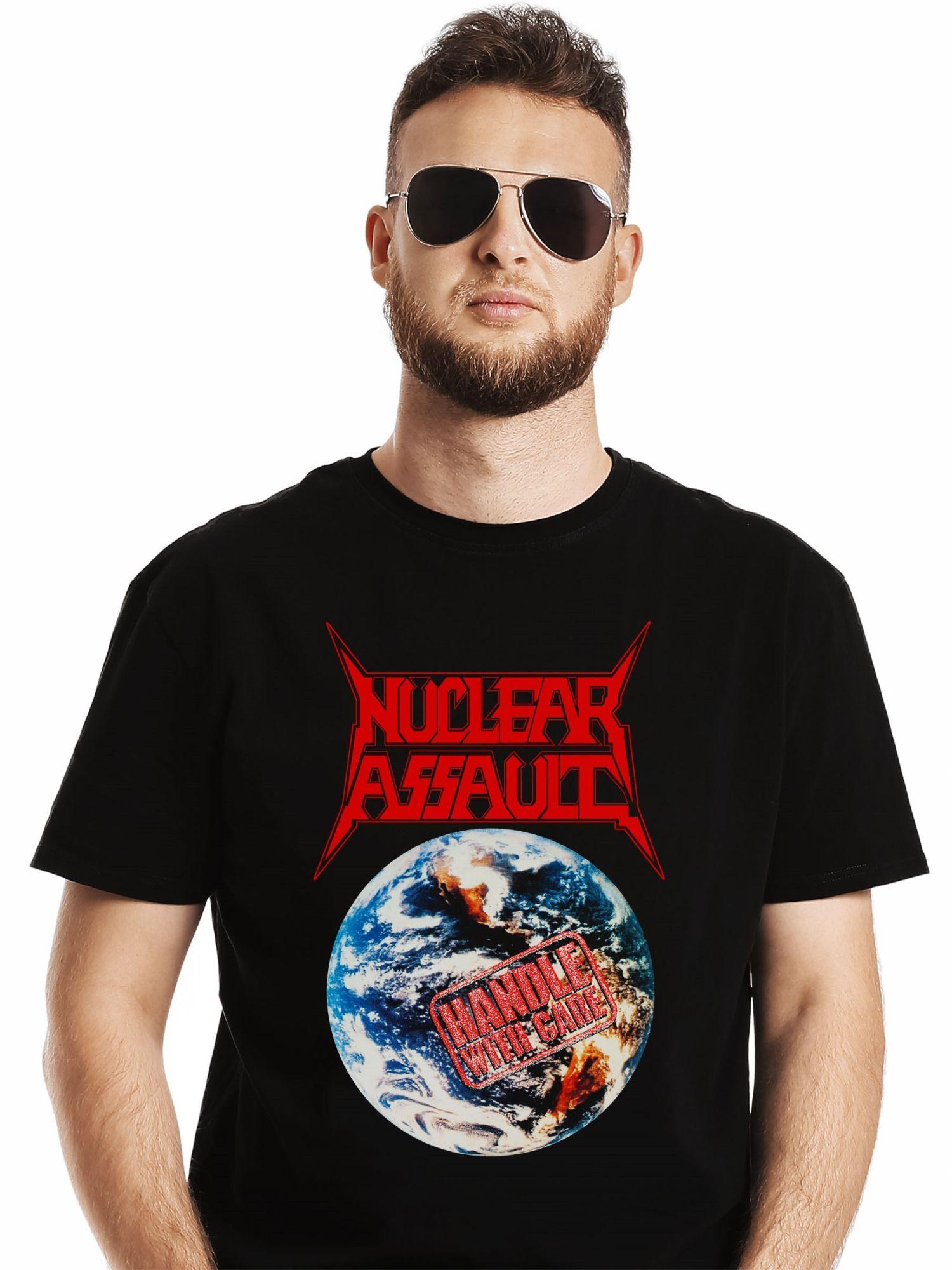 Polera Nuclear Assault Handle With Care-0
