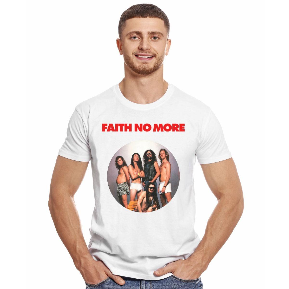 FAITH NO MORE FROM OUT OF NOWHERE POLERA MANGA CORTA HOMBRE-2
