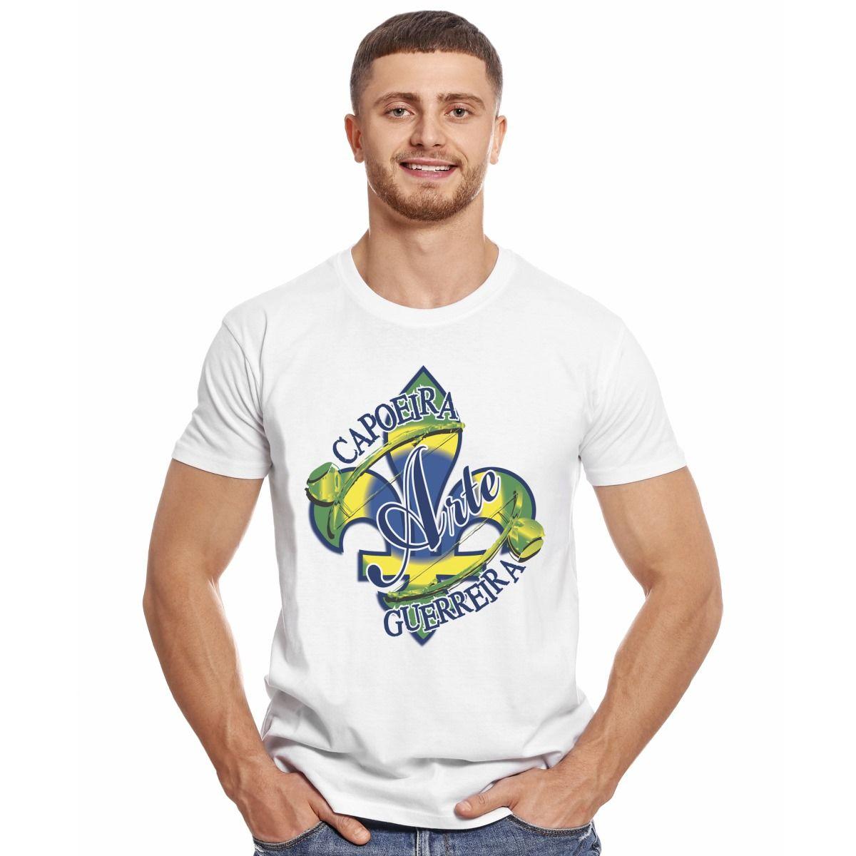 CAPOEIRA ARTE GUERREIRA POLERA MANGA CORTA HOMBRE-2