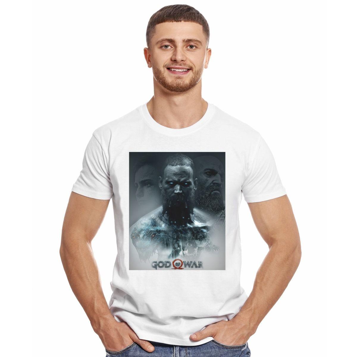GOD OF WAR PERSONAJES POLERA MANGA CORTA HOMBRE-2
