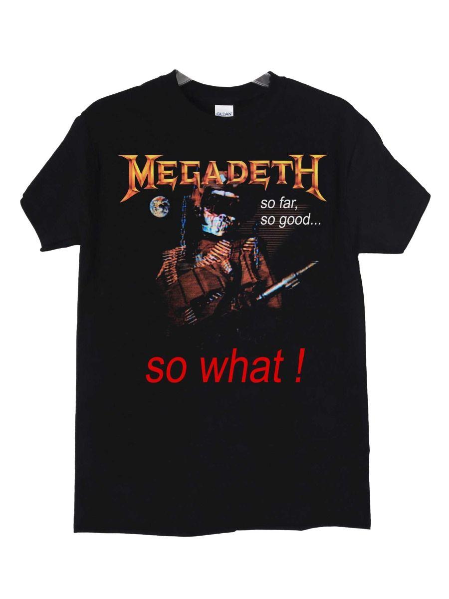 Polera Megadeth So Far So Good So What-2