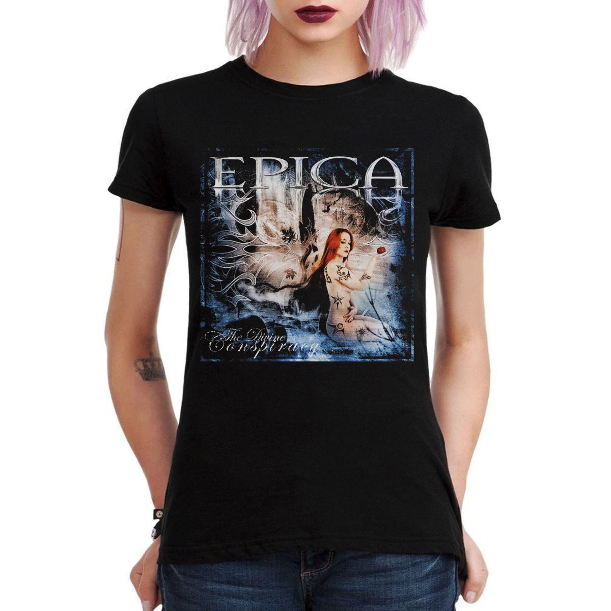EPICA THE DIVINE CONSPIRACY POLERA MUJER-2