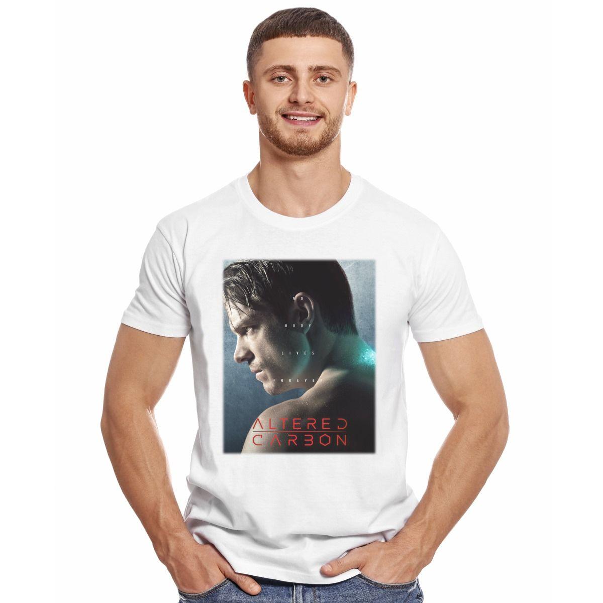ALTERED CARBON NOBODY LIVES FOREVER POLERA MANGA CORTA HOMBRE-2