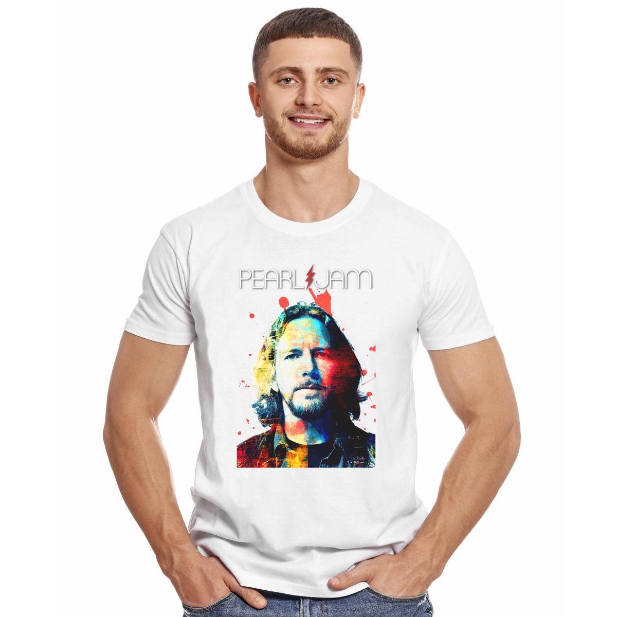 PEARL JAM EDDIE POLERA MANGA CORTA HOMBRE-2