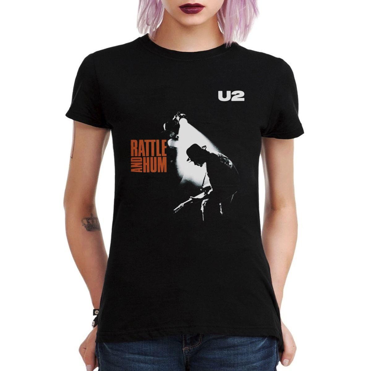 U2 RATTLE AND HUM POLERA MUJER-2