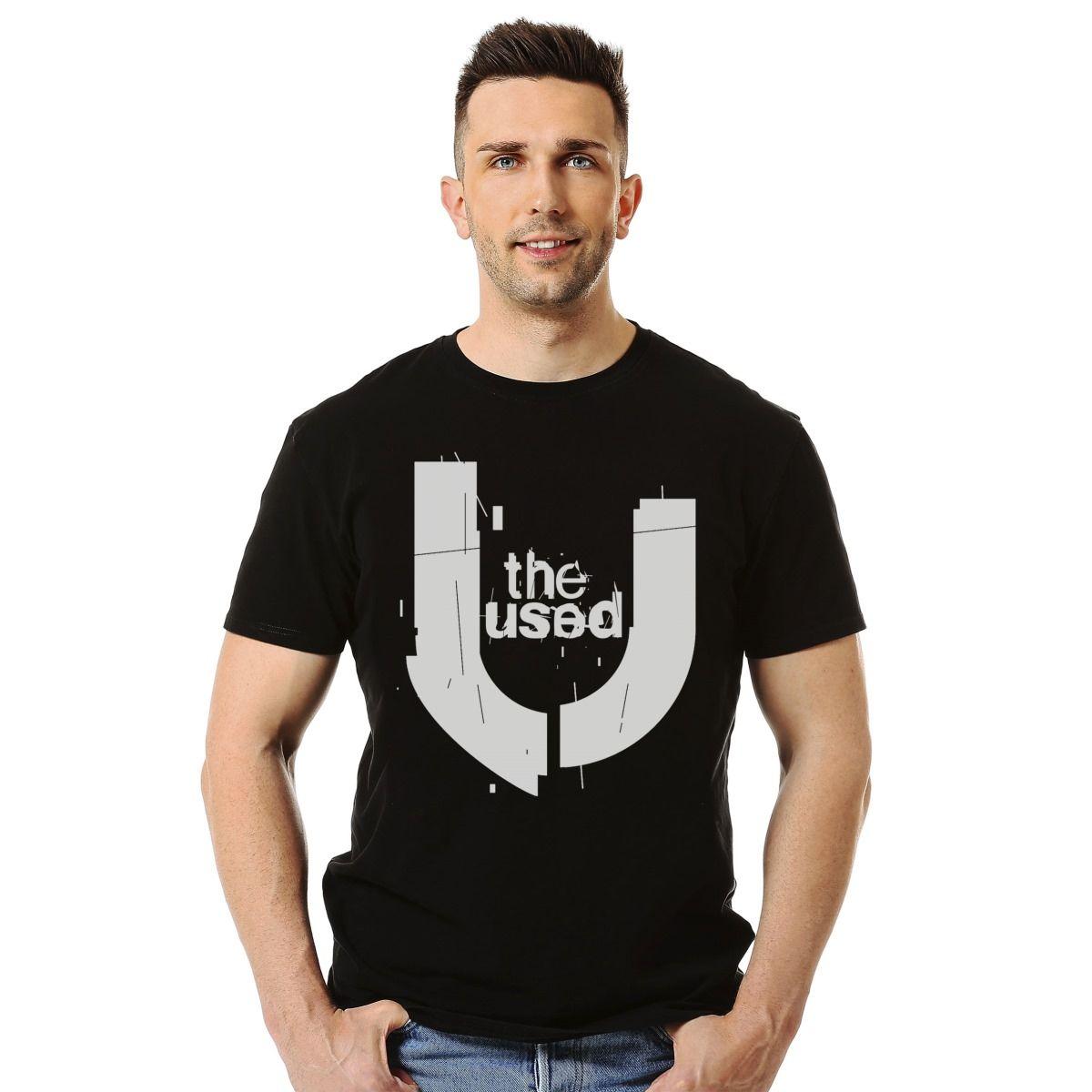 THE USED LOGO POLERA MANGA CORTA HOMBRE-2