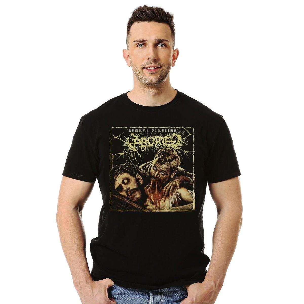 ABORTED GLOBAL FLATLINE POLERA MANGA CORTA HOMBRE-2