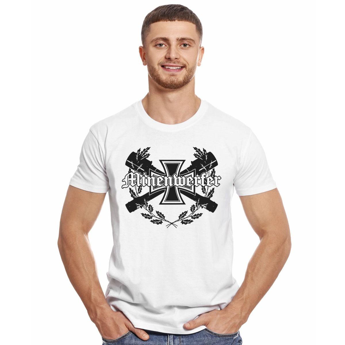 MINENWERFER LOGO POLERA MANGA CORTA HOMBRE-2