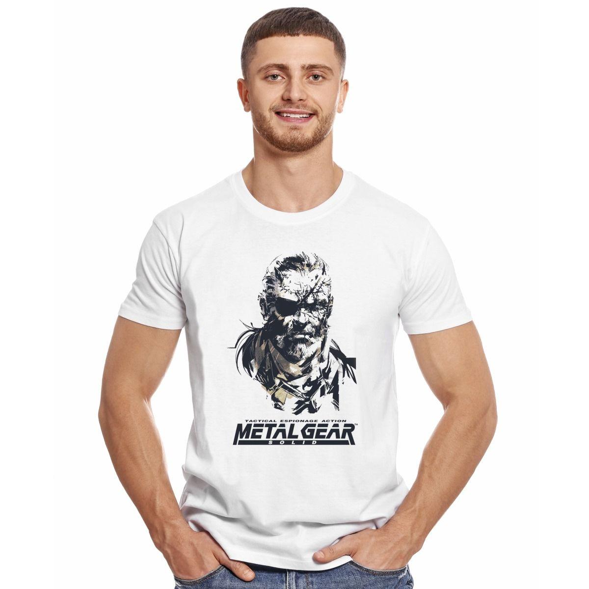 METAL GEAR SOLID POSTER 2 POLERA MANGA CORTA HOMBRE-2