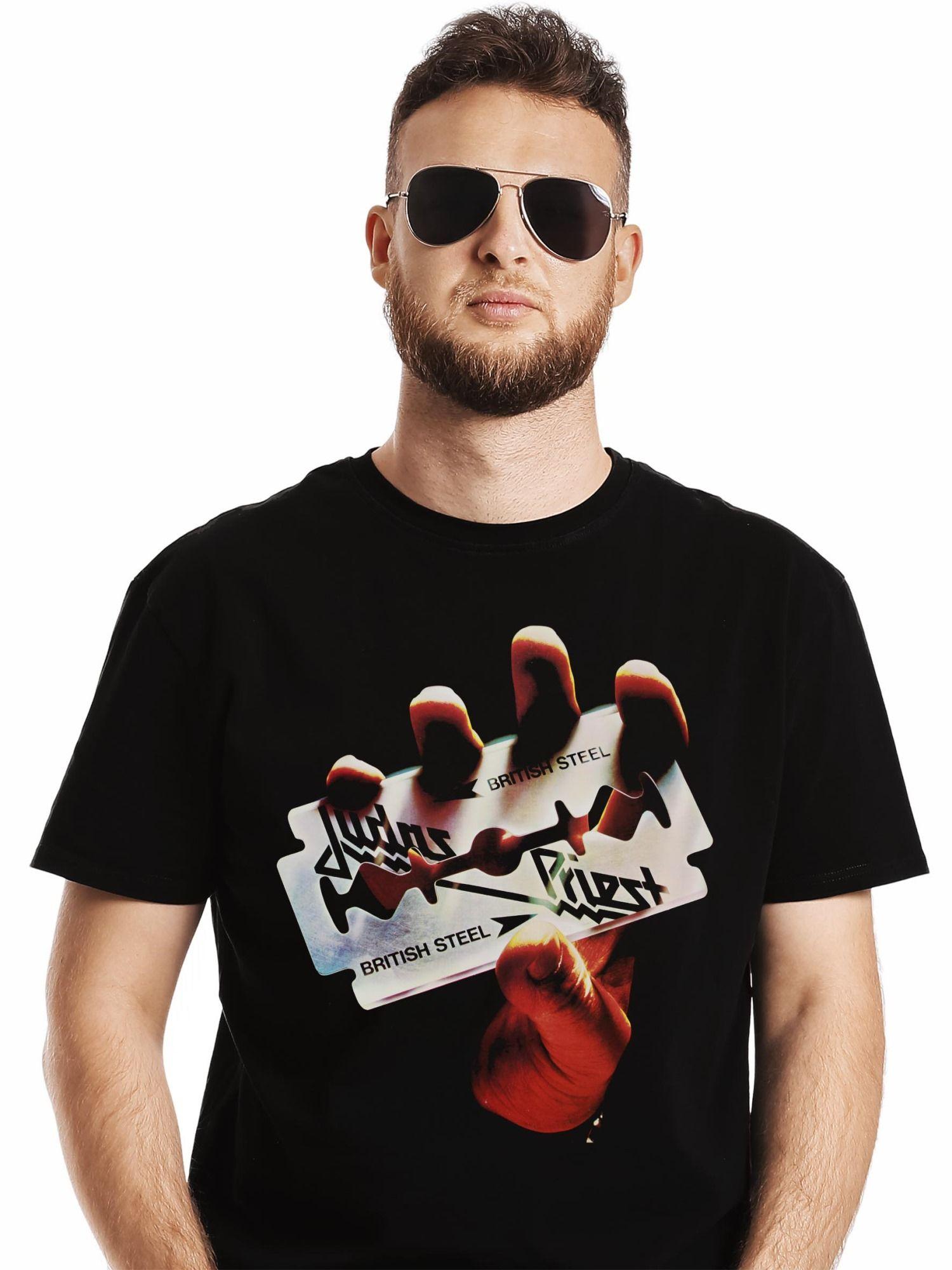Polera Judas Priest British Steel-0