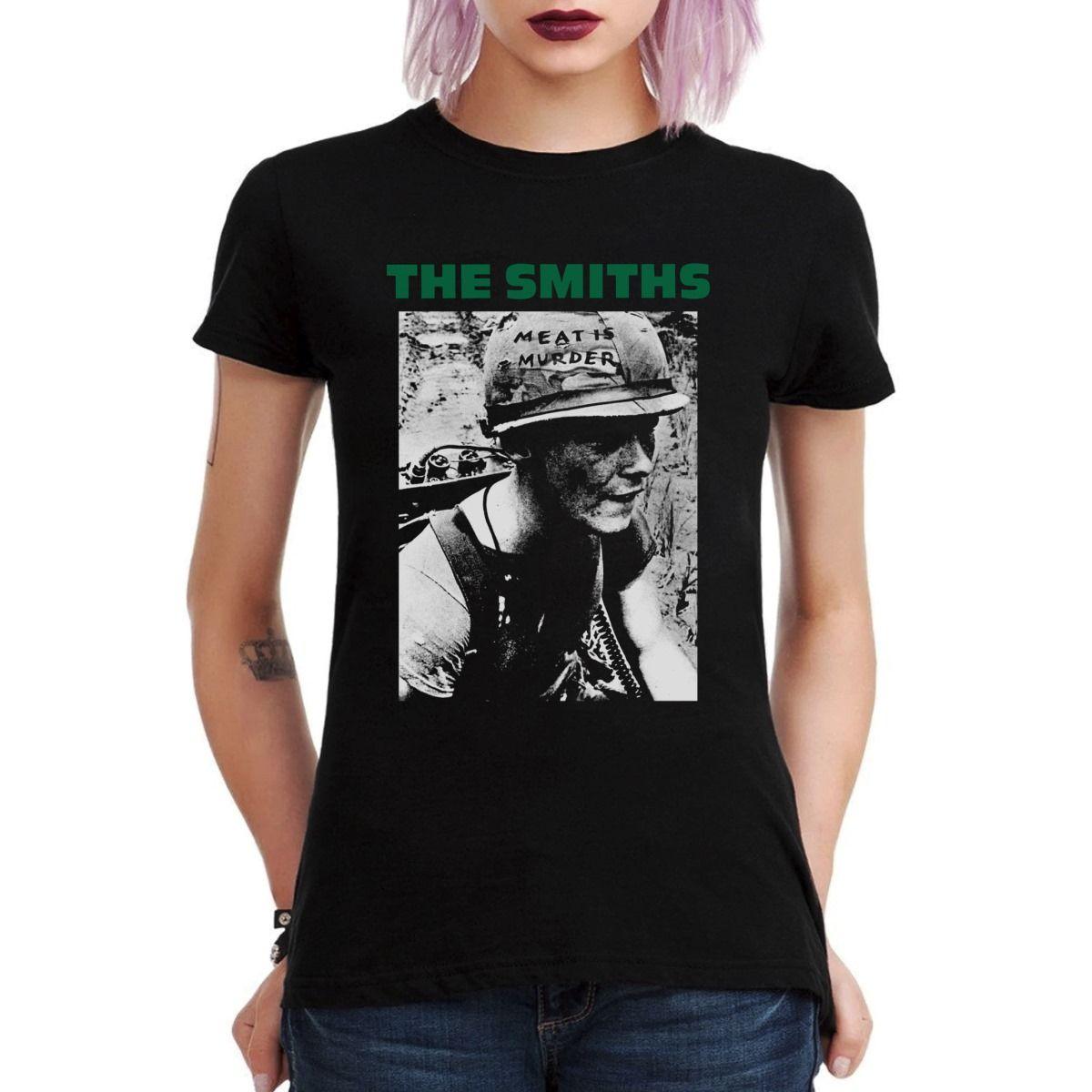 THE SMITHS MEAT IS MURDER POLERA MUJER-2
