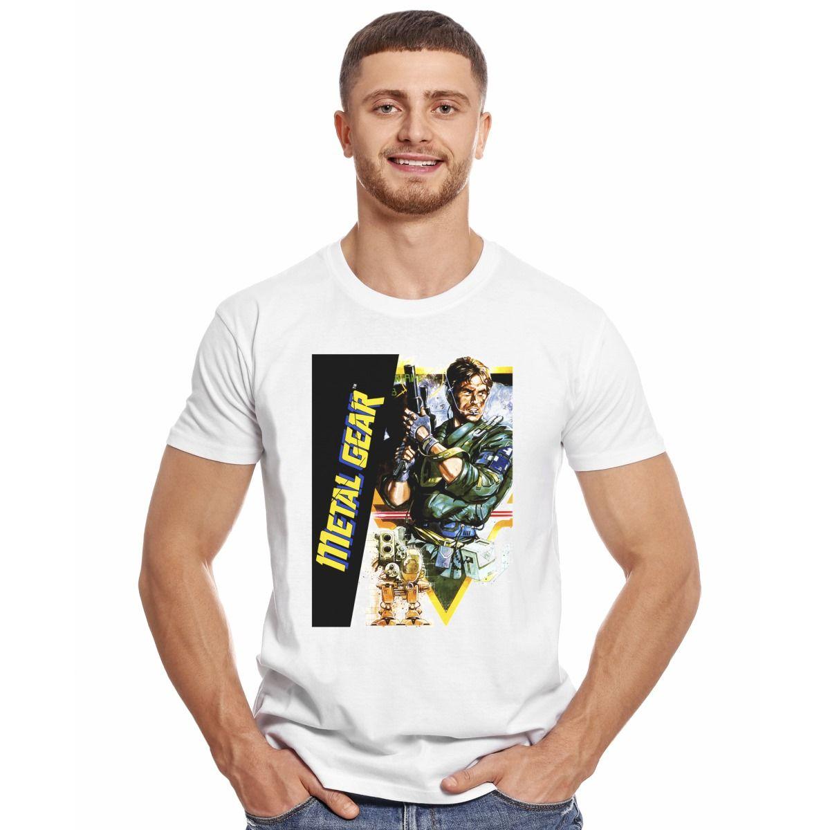 METAL GEAR 1 POLERA MANGA CORTA HOMBRE-2