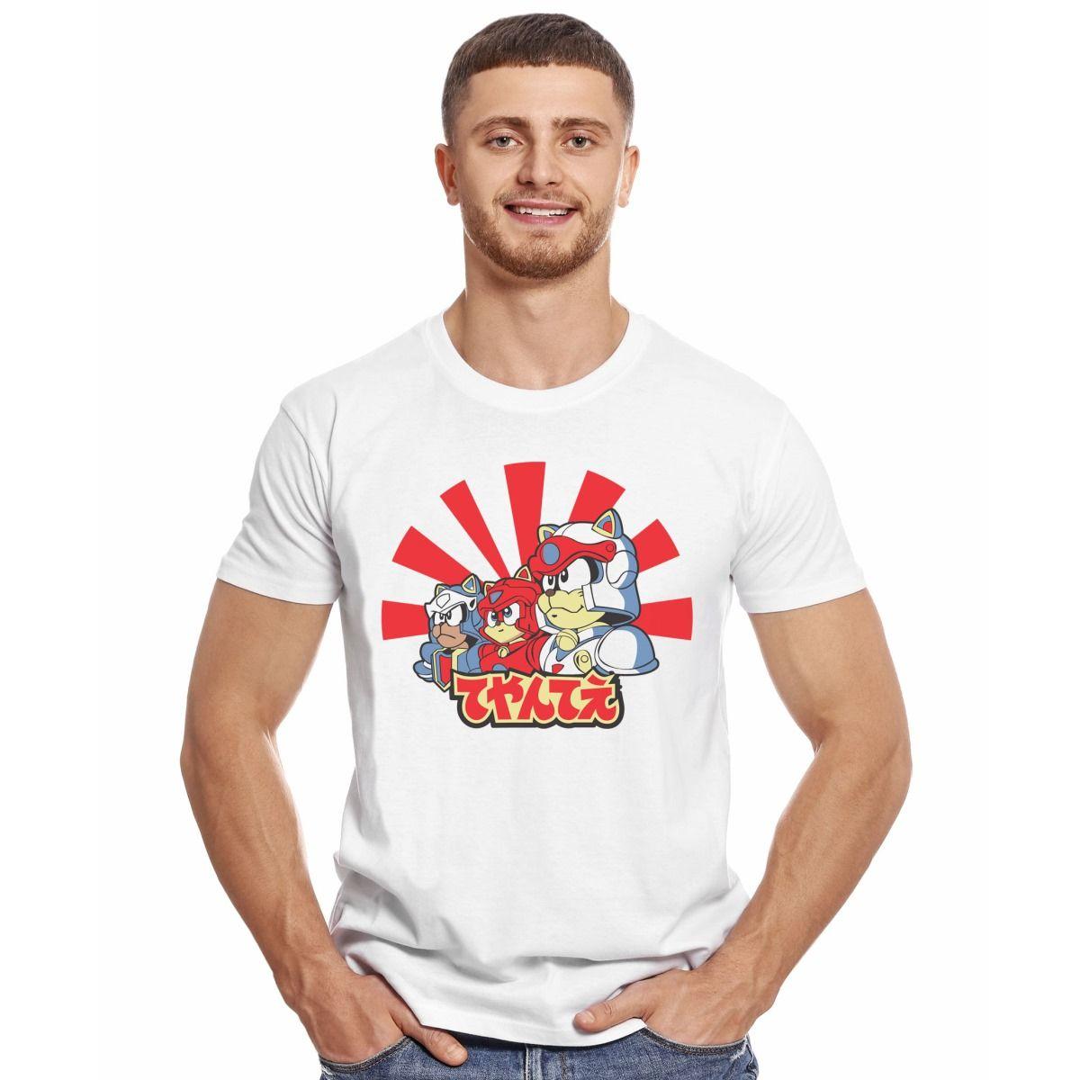 LOS GATOS SAMURAI SOL NACIENTE POLERA MANGA CORTA HOMBRE-2