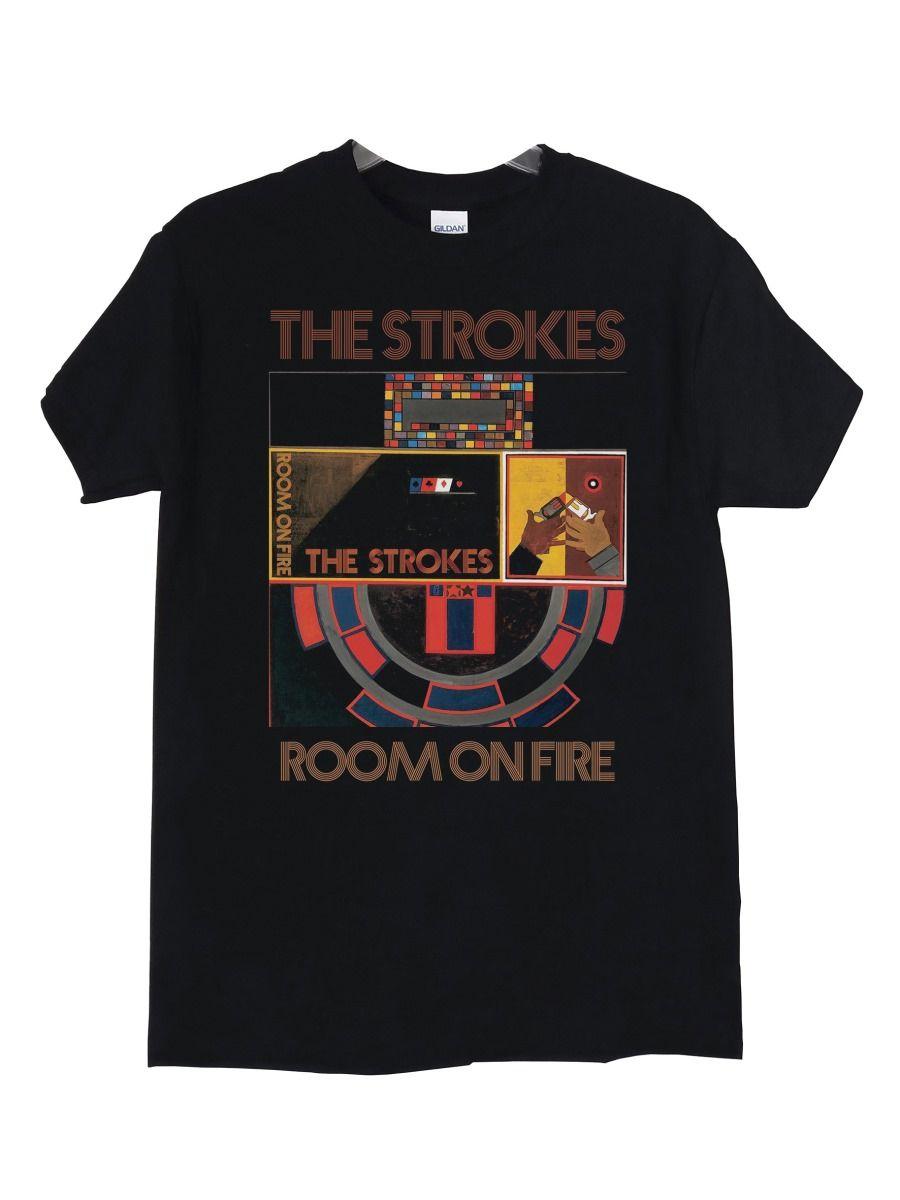 Polera The Strokes Room On Fire-2
