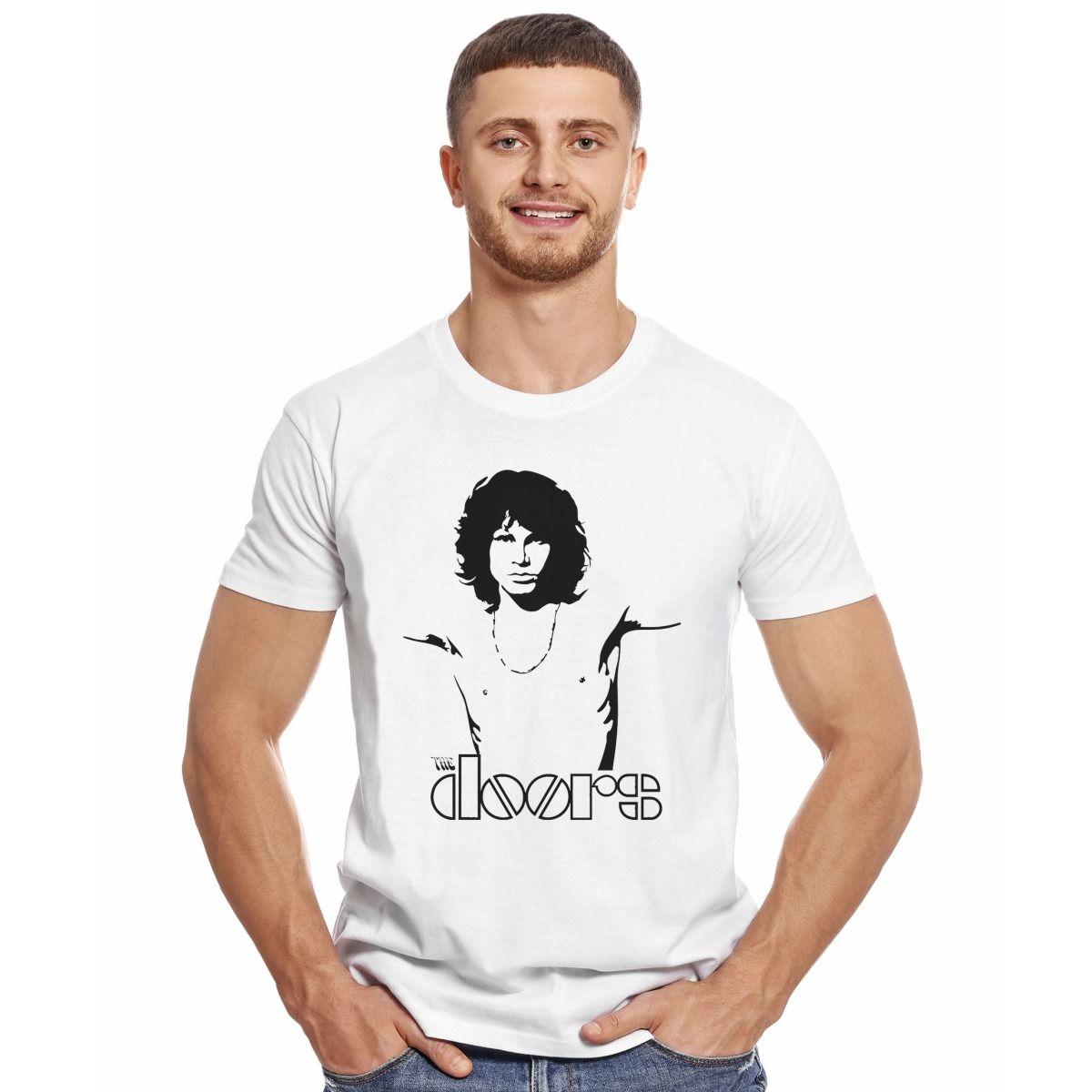 THE DOORS JIM MORRISON POLERA MANGA CORTA HOMBRE-2