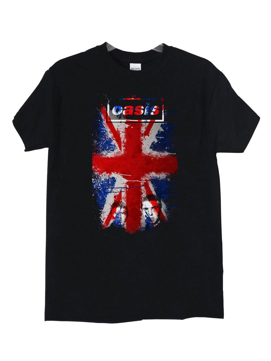 Polera Oasis Flag Bandera Britanica Rock-1