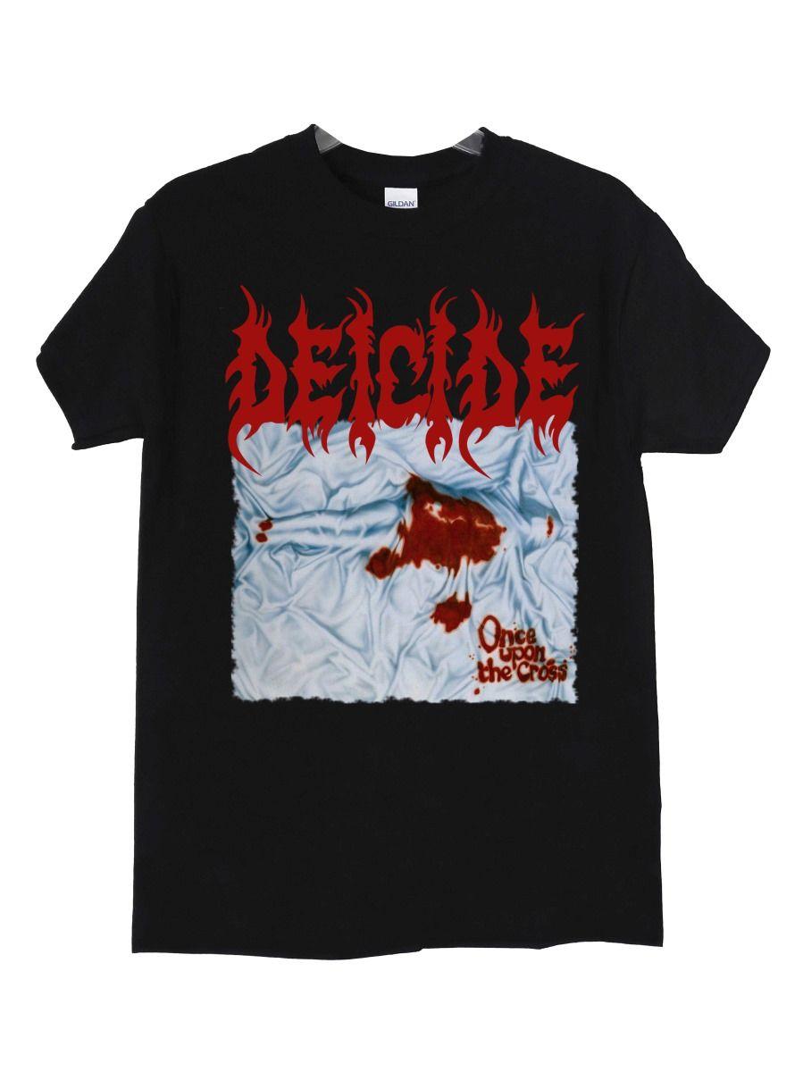 DEICIDE ONCE UPON THE CROSS POLERA MANGA CORTA HOMBRE-1