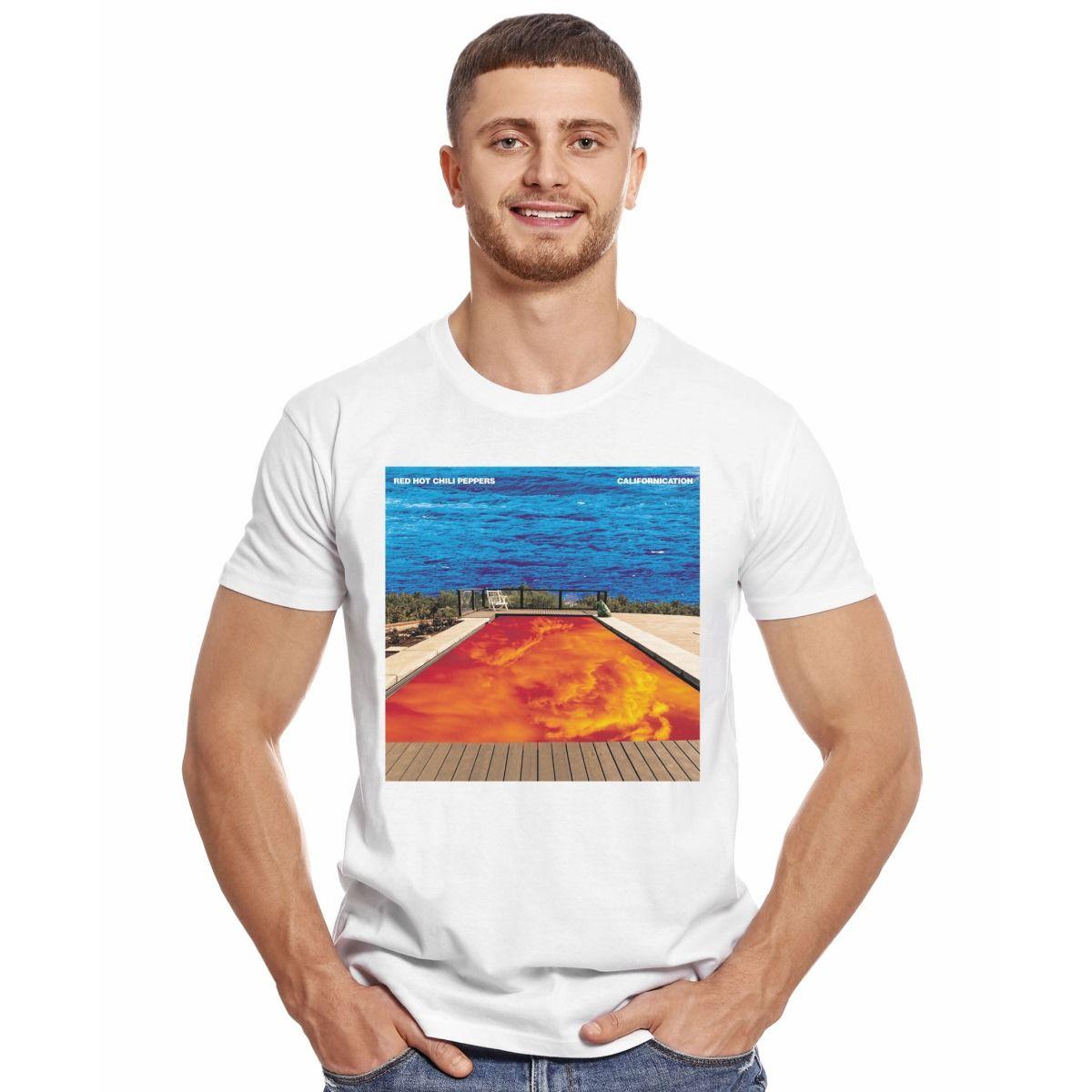 RED HOT CHILI PEPPERS CALIFORNICATION POLERA MANGA CORTA HOMBRE-2