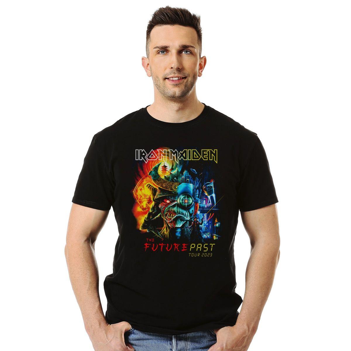 Polera Iron Maiden The Future Past Tour Metal-2