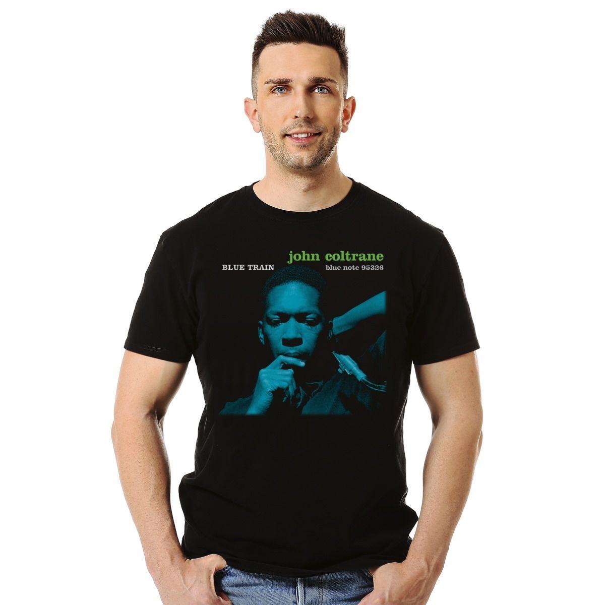 JOHN COLTRANE BLUE TRAIN POLERA MANGA CORTA HOMBRE-2