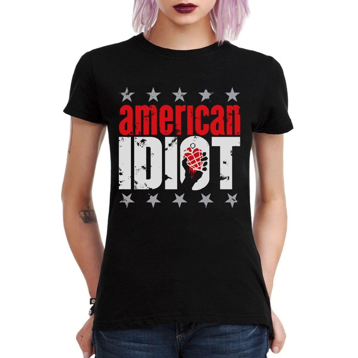 GREEN DAY AMERICAN IDIOT POLERA MUJER-2