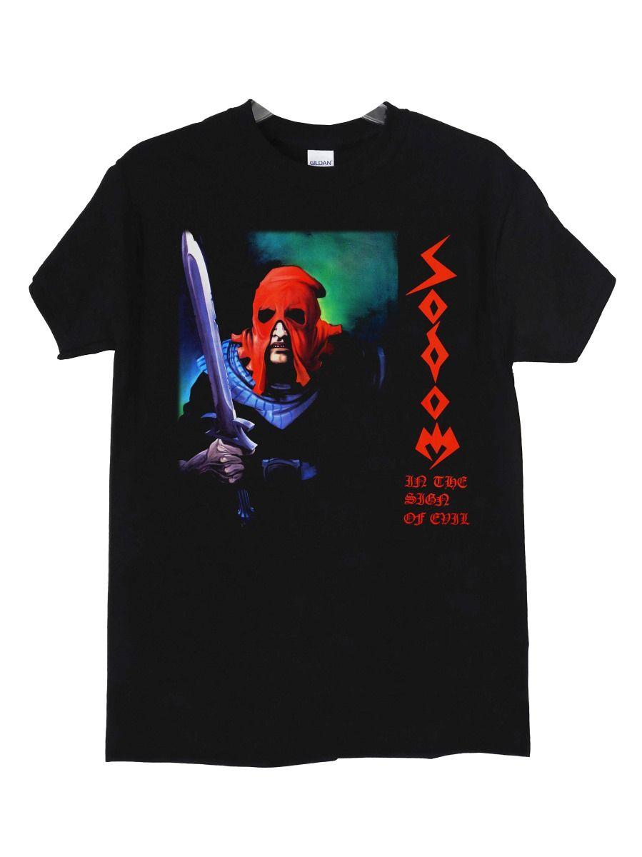 Polera Sodom In The Sign Of Evil-2
