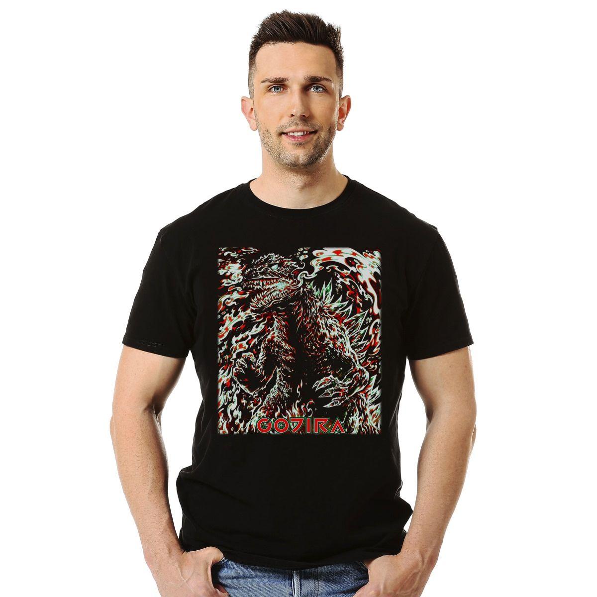 GOJIRA GODZILLA POLERA MANGA CORTA HOMBRE-2