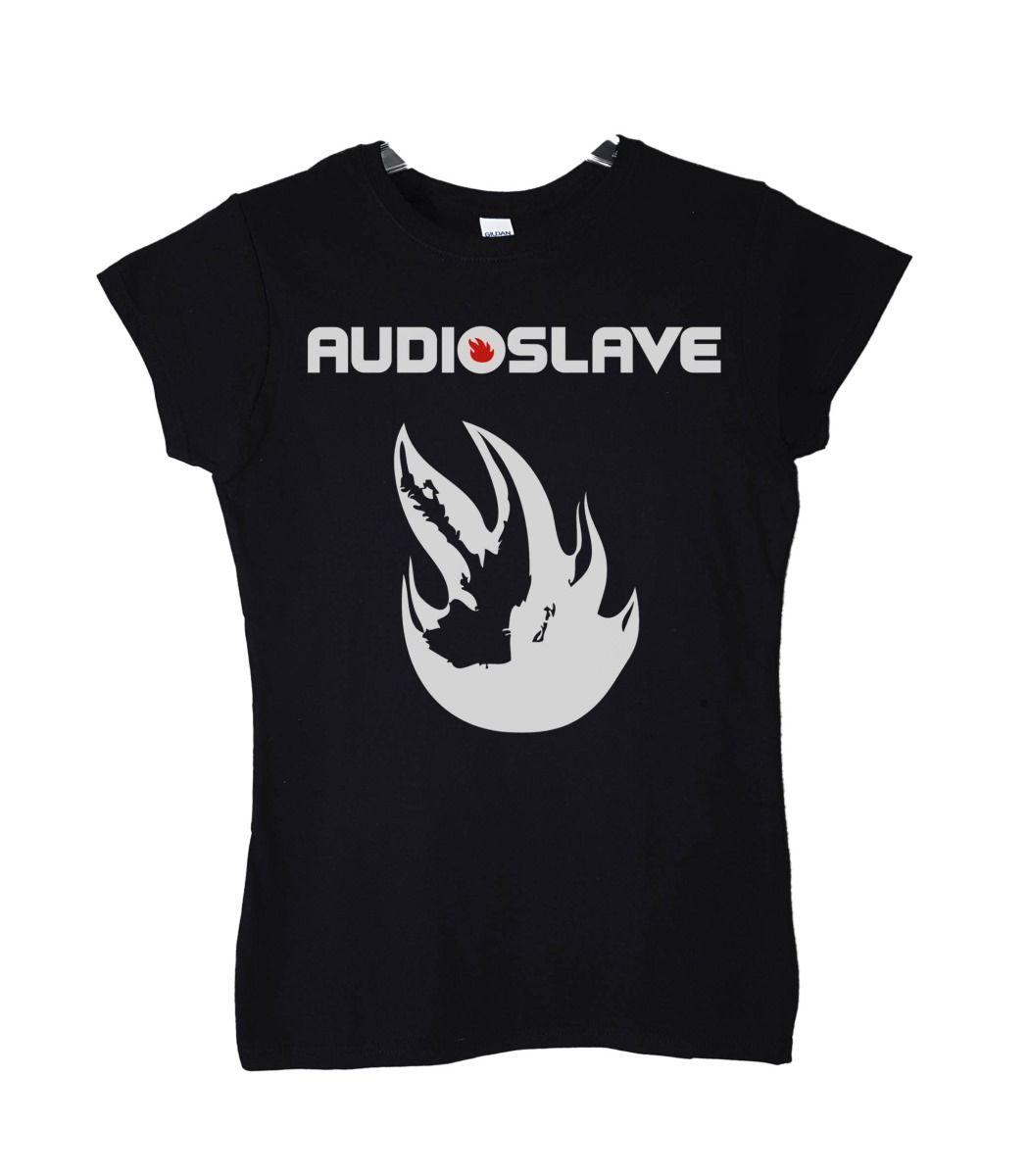 AUDIOSLAVE LOGO POLERA MUJER-1