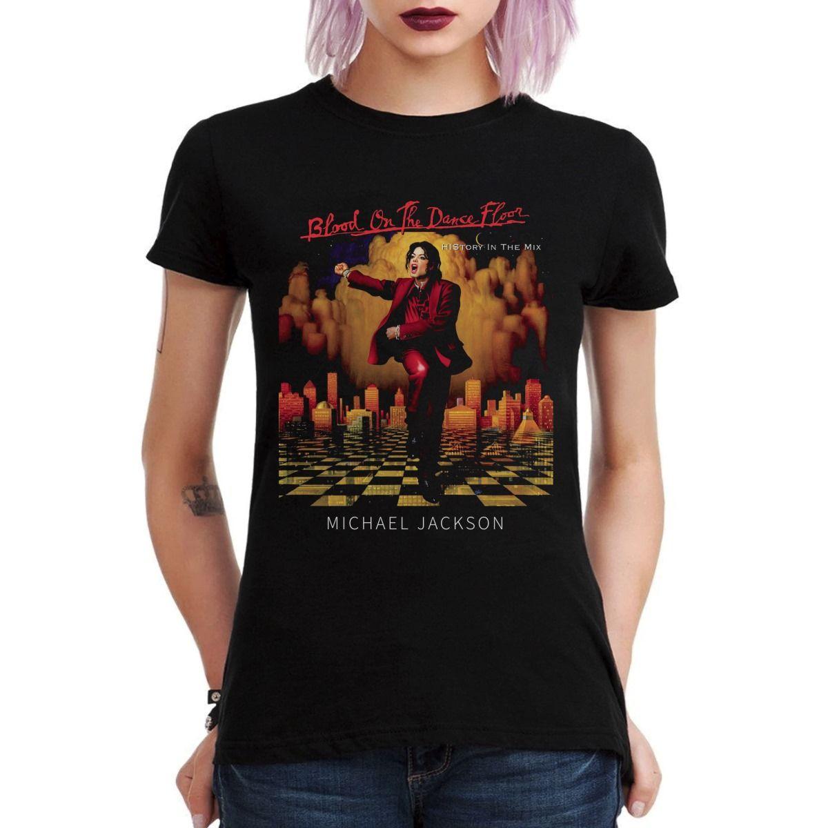 MICHAEL JACKSON BLOOD ON THE DANCE FLOOR POLERA MUJER-2
