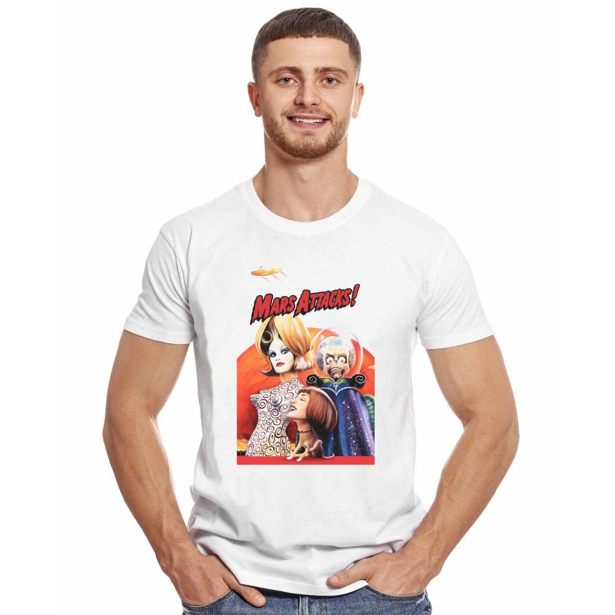 MARS ATTACKS POSTER PERSONAJES POLERA MANGA CORTA HOMBRE-2