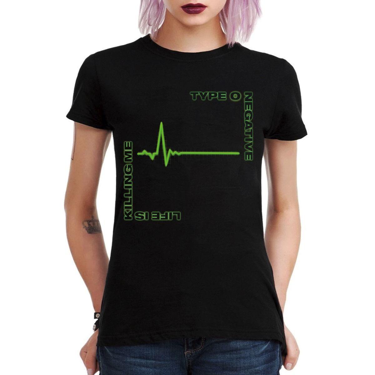 TYPE O NEGATIVE LIFE IS KILLING ME POLERA MUJER-2
