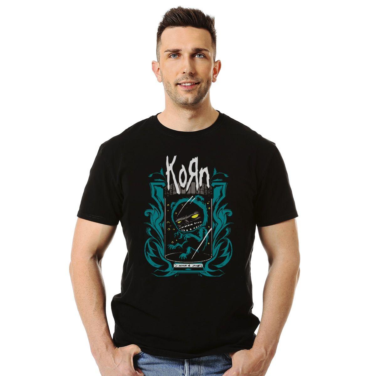 KORN ANIMAL POLERA MANGA CORTA HOMBRE-2