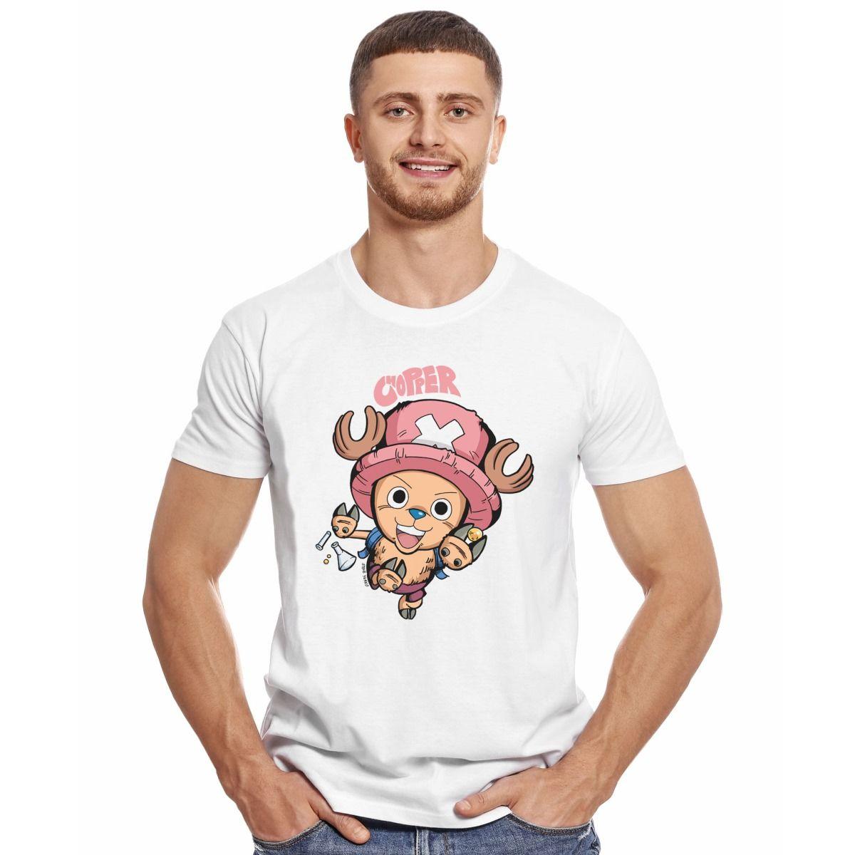 ONE PIECE CHOPPER POLERA MANGA CORTA HOMBRE-2