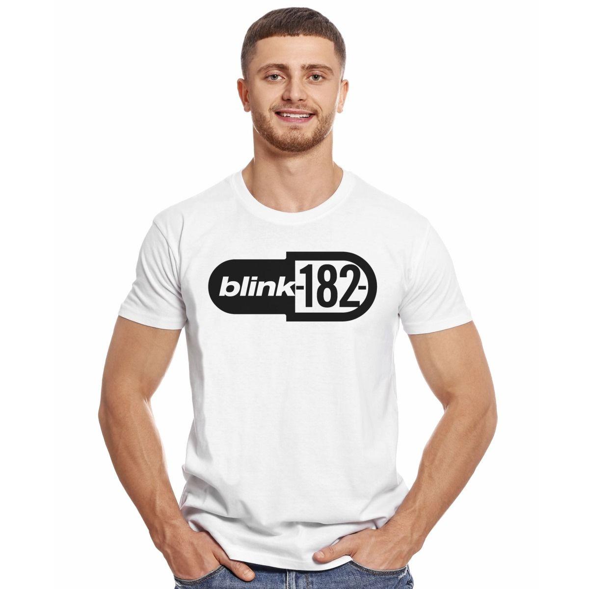BLINK 182 LOGO POLERA MANGA CORTA HOMBRE-2